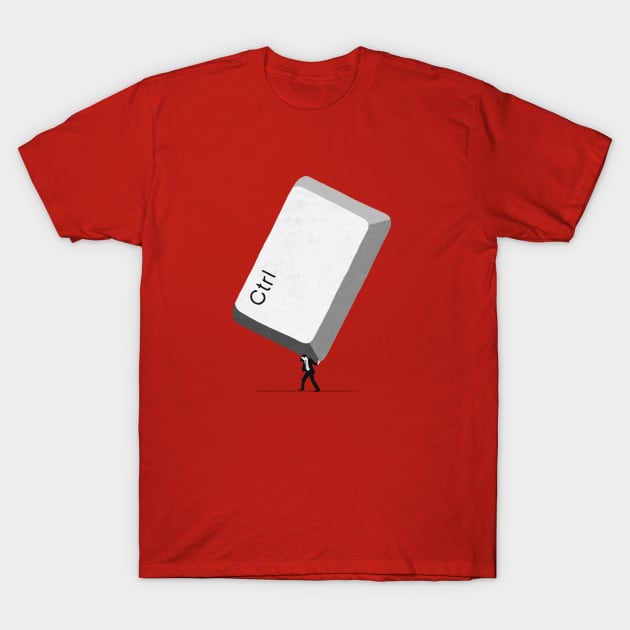 Under Control Key T-Shirt by maivisto